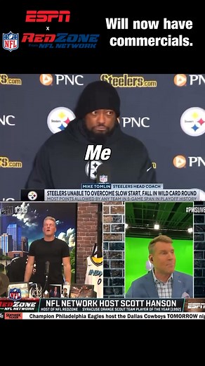 ESPN ruining redzone…. #steelers #steelersnation #nfl #nfledits #nflnews #nflmemes | Steeler Nation