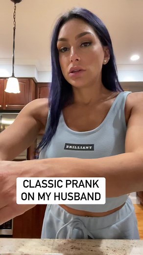 Classic Prank 🤣 #prank #pranks #couples #husbandwife #fbreels #funnyreels #married | GlamwithNikki