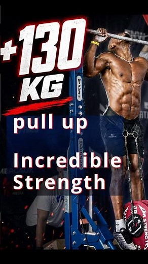 He Just Set a 130kg Pull-Up World Record