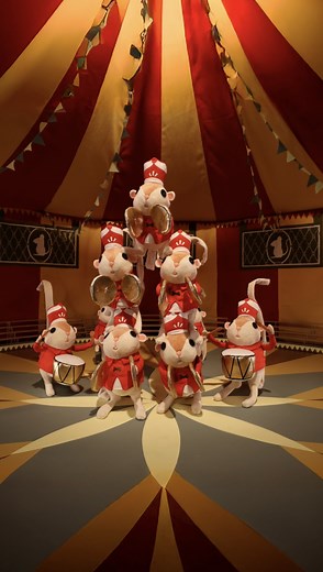 Stage your own “stu-pen-dulous" circus with our Coraline circus mice plush! 🐭🥁 Explore the full holiday collection at the LAIKA Shop. #Coraline #LAIKAShop | LAIKA Studios