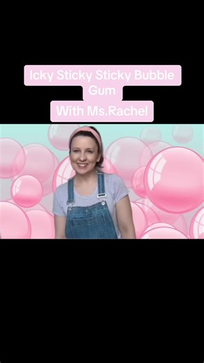 Fun Learning with Ms. Rachel: Icky Sticky Bubble Gum