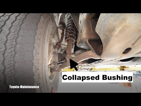 Front Strut Lower Bushing Collapsed