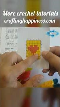 What Are The Maintain Rows In C2C Crochet | Crafting Happiness #shorts