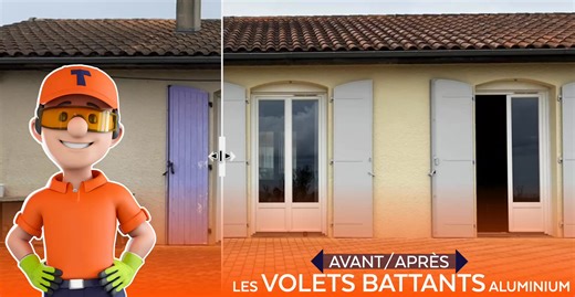 1.3K views · 11 reactions |  Transformation : les volets battants...
