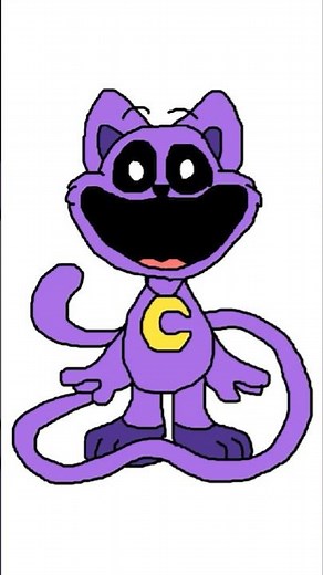 how to draw a Cat Nap/ easy drawing/poppy playtime