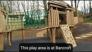 NEW... AND FREE TO VISIT - A 'twisted wood adventure' awaits you at the newly revamped park in Bancroft, Milton Keynes. Really cool climbing frame. Parks backs on to North Loughton Valley Park which includes the Roman Villa remains. MK13 0QB. Full review click here >> http://miltonkeyneskids.com/blog/bancroft-park-milton-keynes/ | Milton Keynes Kids