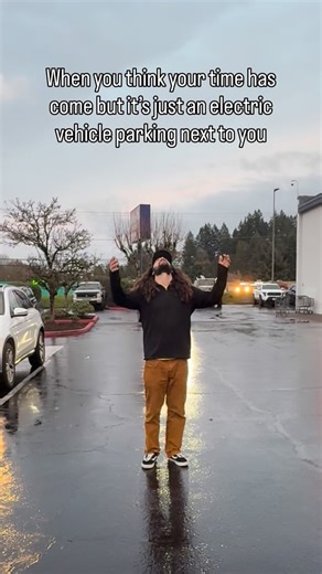 Gordon Driving School - Driver Education on Instagram: "When you think your time has come but it’s just an electric vehicle parking next to you - weird sound 😆 #EV #cars"