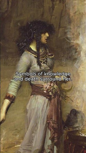 The Magic Circle (1886) by John William Waterhouse #art #painting #history