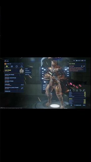 Warframe Ash Prime Burston Incarnon Build – Steel Path