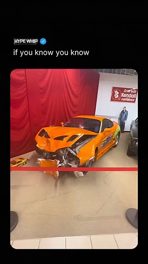 HYPEWHIP on Instagram: "💔 The Fast and Furious orange Supra is one of the most legendary movie cars ever. In the final train race scene, the Supra escaped without damage while Dom’s Charger crashed. Multiple Supras were built for filming, including stunt cars that took real damage. One stunt Supra was badly damaged during a jump scene and later found abandoned in a field. The main “hero car” Supra was preserved and still exists today. Many crashed replicas have surfaced online, often mistaken f