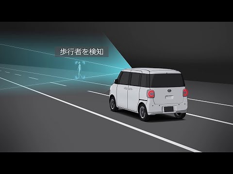 安全装備 ムーヴ キャンバス 衝突警報機能/衝突回避支援ブレーキ機能 ダイハツ公式