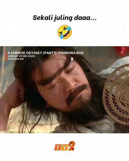 Ini parah ni... 🤣🤣🤣 📽 A Chinese Odyssey (Part 1) : Pandora Box 📅 Jumaat (9 Mei 2025) 🕒 9:00 Malam 📺 TV2 𝗧𝗩𝟮, Dunia Ria. Jom tonton, Jom Viral!✋ 📲 https://linktr.ee/tv2duniaria #DuniaRia #SCREENON2
