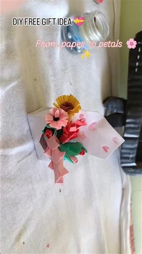 DIY MINI FLOWERS USING PAPER ⭐ #explore #diy #flower #miniflower #flowergarden #giftideas
