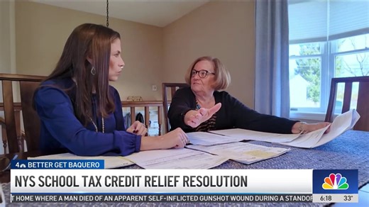 Accounting error disrupts woman's annual NYS school tax credit relief check