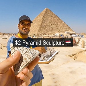 10K reactions · 391 shares | $2 Great Pyramids Sculpture  | Luke Damant | Facebook