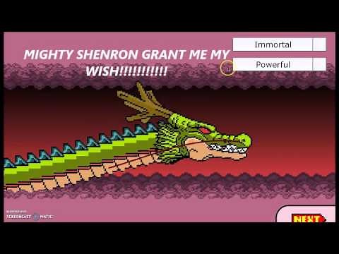 How to summon Shenron on Dragon Ball Z Devolution