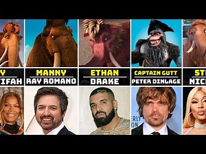 Ice Age Characters and Their Voice Actors