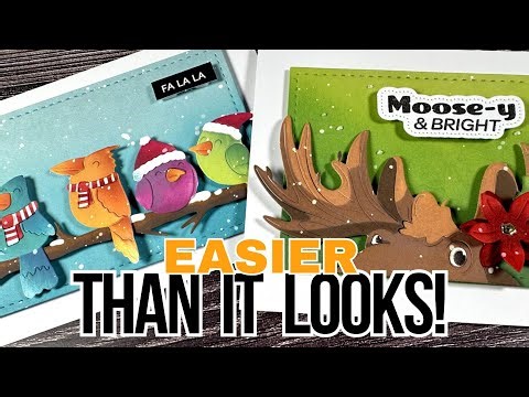 What's the SECRET to Making BEAUTIFUL Cards with Stencils and Dies?