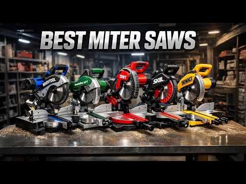 Top 5 Best Miter Saws 2026 – Best Sliding & Compound Miter Saws!