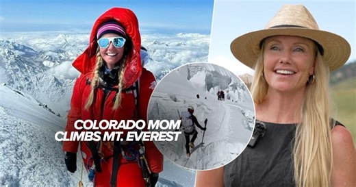 'It's never too late': Colorado mom, 53, summits Mt. Everest in pursuit of 'Seven Summits'