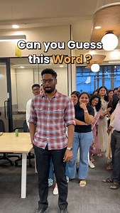 Codeyoung on Instagram: "🧠✨ Guess The Word Challenge – Office Edition! We gave our team a few letters and a ticking clock ⏱️… Can they guess the word in time? Play along and comment your guess before the timer runs out!👇 #GuessTheWord #OfficeGames #CodeyoungFun #BrainTeaser #WordChallenge #ReelChallenge #coding #skill #usa #uk #mentorship #parent #kids #activity #game #scratch #java #python #mitappinventor #math #science #zoom"
