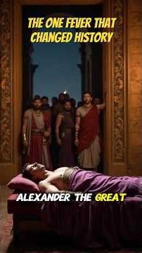 One Fever Stopped The Greatest Conqueror #shorts #history #alexanderthegreat