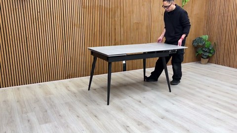 Mason Grey Ceramic Top 120cm Extending Dining Table - Etsy