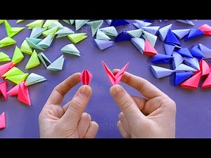 Origami: How to make Pieces - Size 1/32