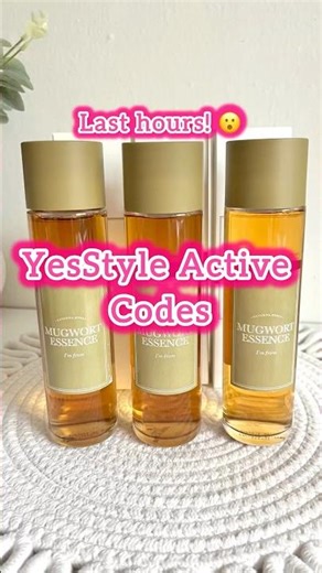 New YesStyle codes available 😳😍 Active Yesstyle coupon codes