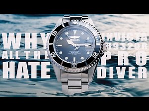 All-Steel Beater Watch for Less Than $50! Invicta Pro Diver 8932OB.