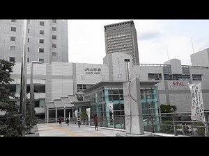 2019 JR東日本 山形新幹線 JR山形駅 駅東口から新幹線ホームまで・新幹線ホームから改札 4K版