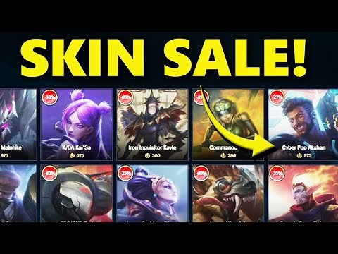 WEEKLY SKIN SALE! Cheap Discount Skins & Champions on Sale | League of Legends Shop Reset 2022 | LoL
