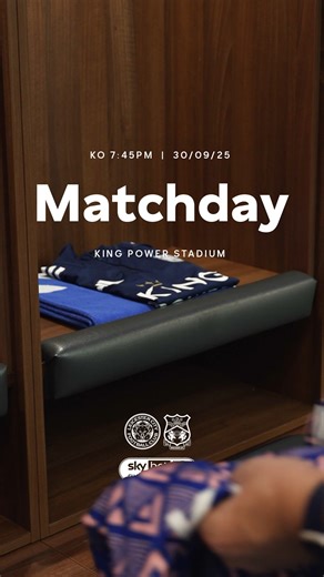 Filbert Way awaits 🔵 #LEIWRE | Leicester City Football Club