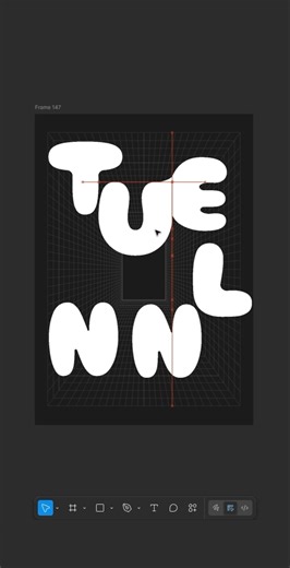 Фигма, постер, туториал, дизайн, слияние букв, Figma, tutorial, design, poster, Figma trick