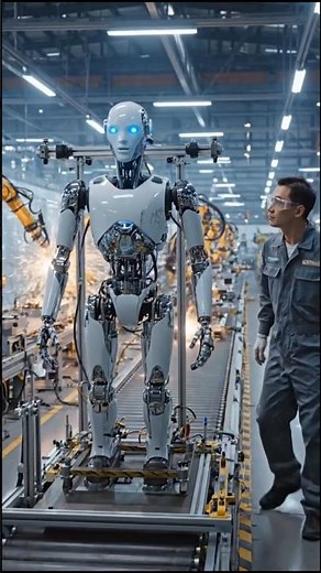 Inside a High-Tech Robot Factory#amazing
