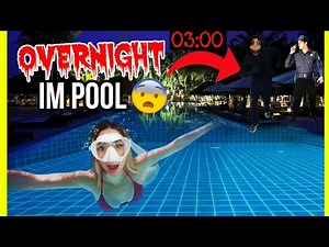 übernachte niemals im Pool bei einer OVERNIGHT Challenge auf OAHU HAWAII wenn die GESTALT kommt..