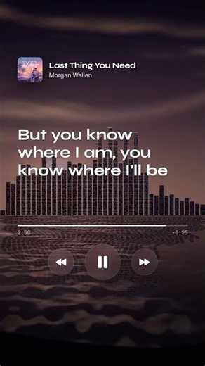 Morgan Wallen Last Thing You Need (Lyrics) GTA 6 #shorts