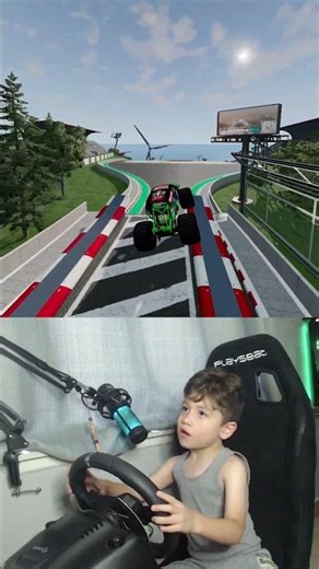 Grave Digger Goes FULL SEND in BeamNG Drive #BeamNGDrive #GraveDigger #Gaming