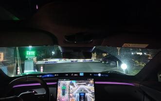 小米YU7晚高峰端到端辅助驾驶实况