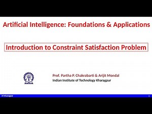 Introduction to Constraint Satisfaction Problem