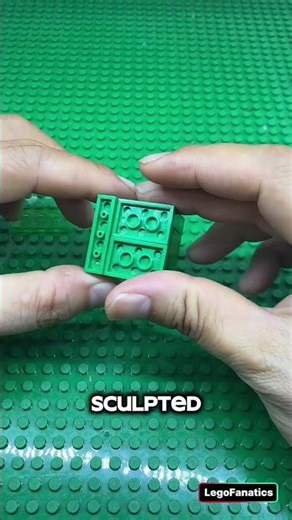 LEGO brick transparent green (trans-green)