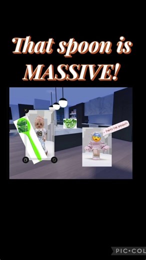 The spoon! #roblox #robloxstory #funny