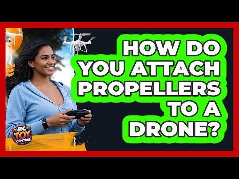 How Do You Attach Propellers To A Drone?