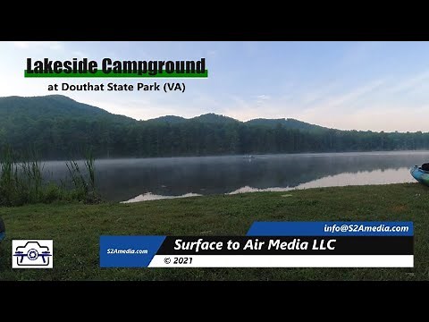 Lakeside Campground @ Douthat State Park | Newly Renovated for 2021 | 4K