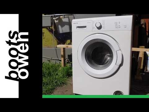 Electra washing machine motor bearings and collapsed spider