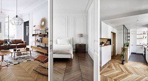 20 intérieurs qui mettent le parquet en chevrons à l'honneur