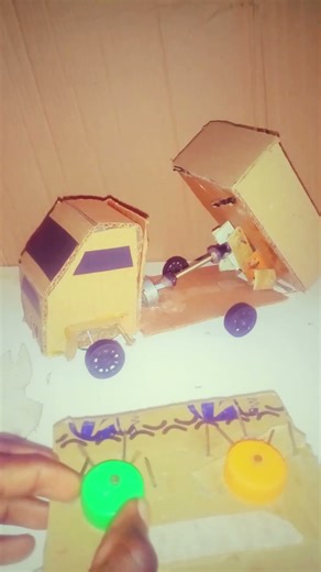 Make a Amazing hydraulic Rc Truck With Cardboard project😁🔥#asmr #Crafty Guy #veer kumar #The Prince