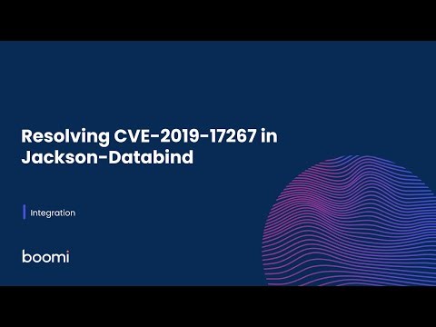 Resolving CVE-2019-17267 in Jackson-Databind