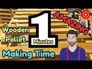 Fastest Wooden Pallet Making Process by Expert Carpenters | Speedy Woodworking Tutorial