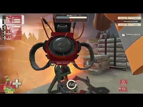 playing tf2 robots with engineer